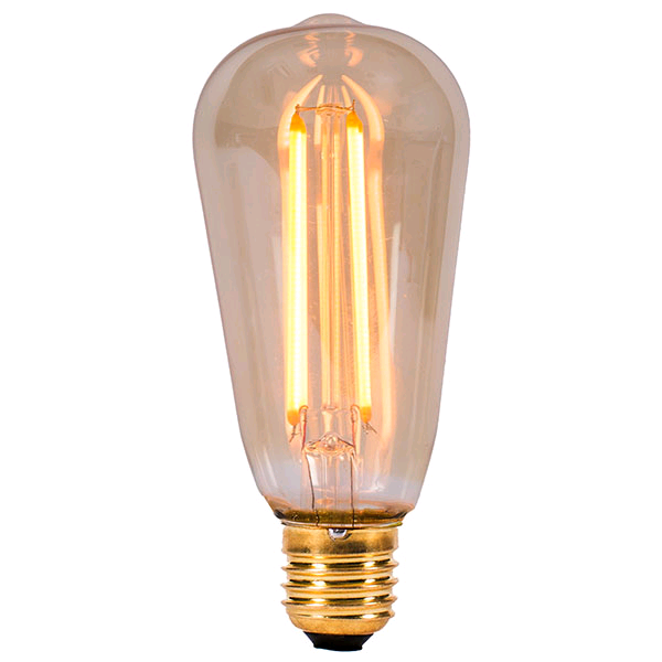 Bell 4w ES LED Vintage Squirrel Cage Lamp 2000K