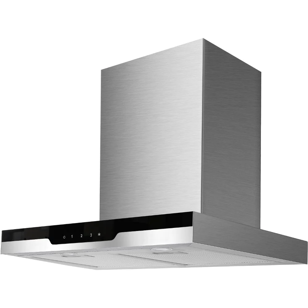 Culina ICONBOX90.1  90cm Box Chimney Cooker Hood Stainless Steel