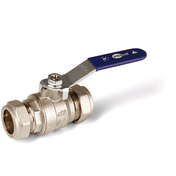 Lever Ball Valve 42mm BLUE