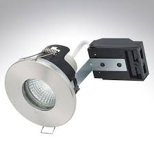 Bell 12V/240V Satin Chrome Shower Downlight (68mm Cut Out) 