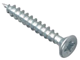 Forgefix M/P Screw 4 x 30mm (Pack of 30) Zinc Plated 