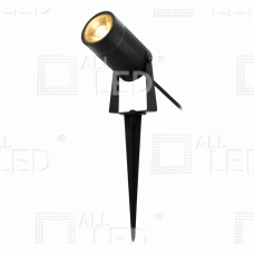 All LED IP65 5W LED Spike Light 3000K Black