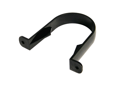 Floplast 68mm Downpipe Pipe Clip in Black