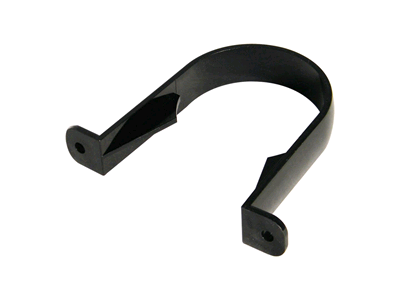 Floplast 68mm Downpipe Pipe Clip in Black 