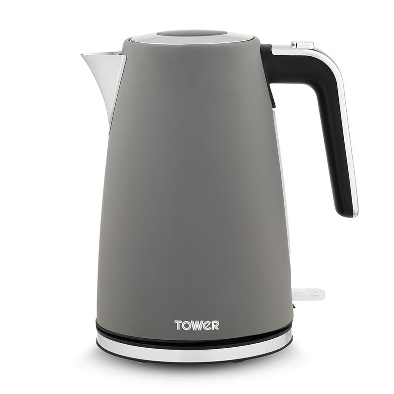 Tower Ash Grey 1.7L 3kW Jug Kettle