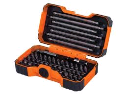 Bahco 54PC Colour Bit Set 