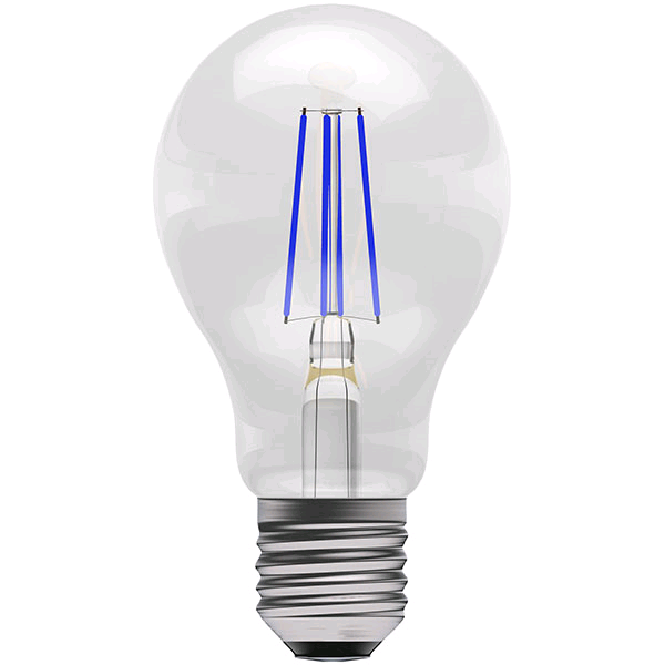 Bell 4W ES LED Coloured Filament GLS Blue 