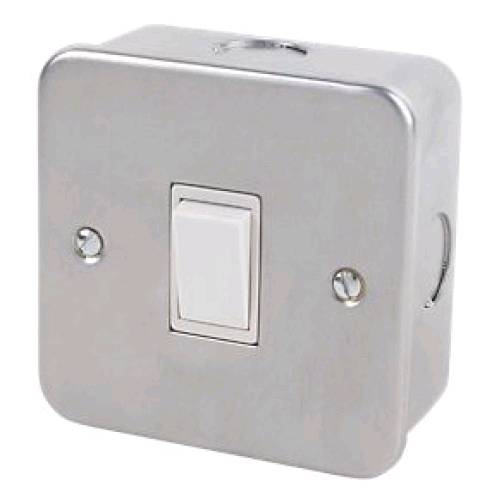 Niglon Metal Clad 1gang 2way Switch