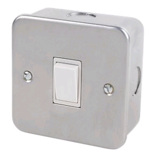 Niglon Metal Clad 1gang 2way Switch 