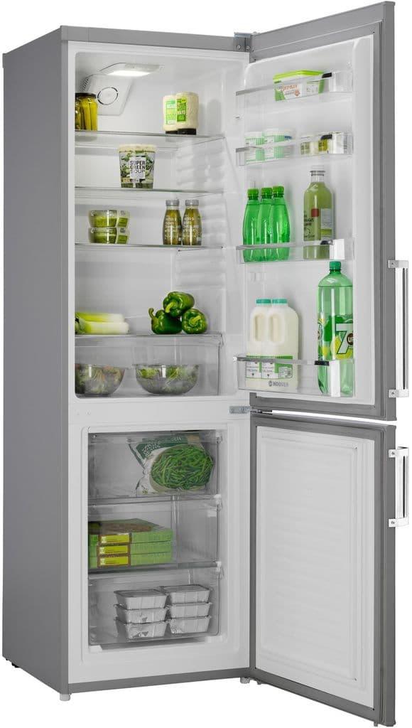Hoover HVBF6182XFHK/1 70/30 Split 185cm High 60cm Wide Frost Free Fridge Freezer – Inox