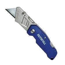 Faithfull Lock Back Utility Knife 