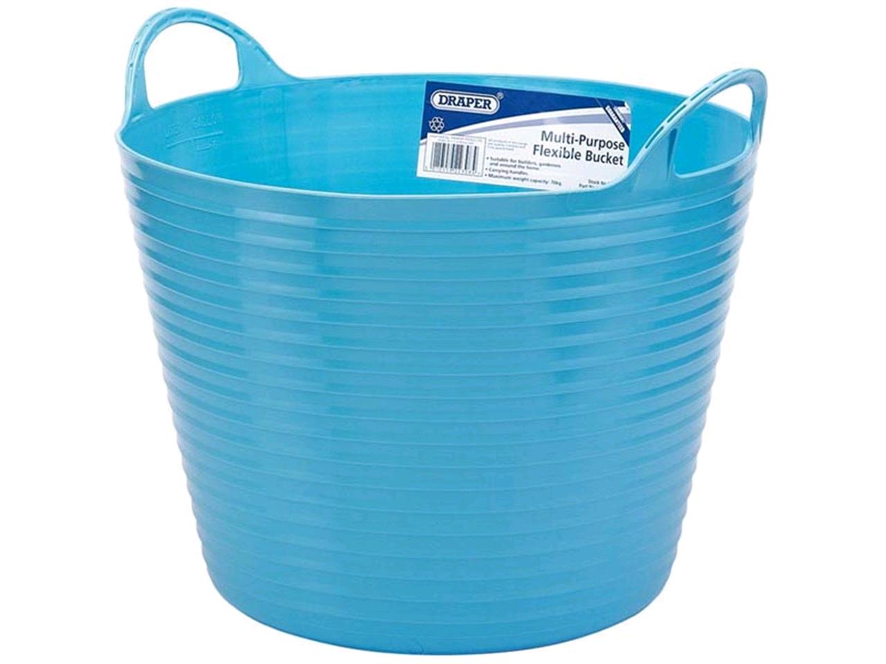 Draper 28Ltr Blue Flexi Bucket 
