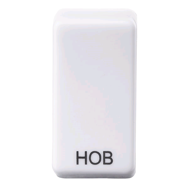 BG Grid Switch Rocker HOB White