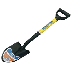 Draper Mini Round Point Shovel Fibreglass Handle