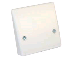 BG 45a Flex Outlet Plate Bottom Entry