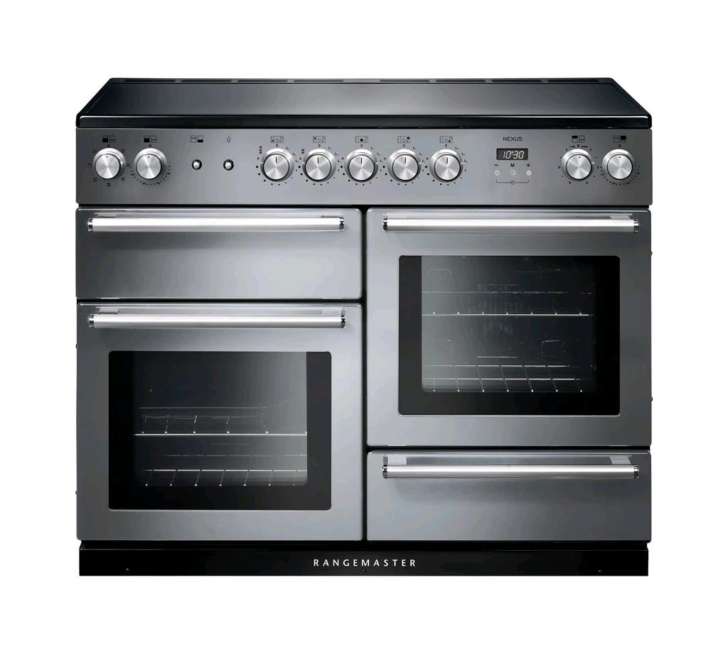 Rangemaster 106160  Nexus 110 IND STAINLESS STEEL CHROME Induction 110cm