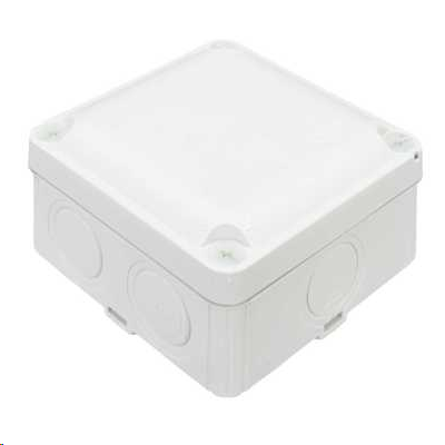 Wiska Grey Junction Box 110 x 110 x 60mm IP65 