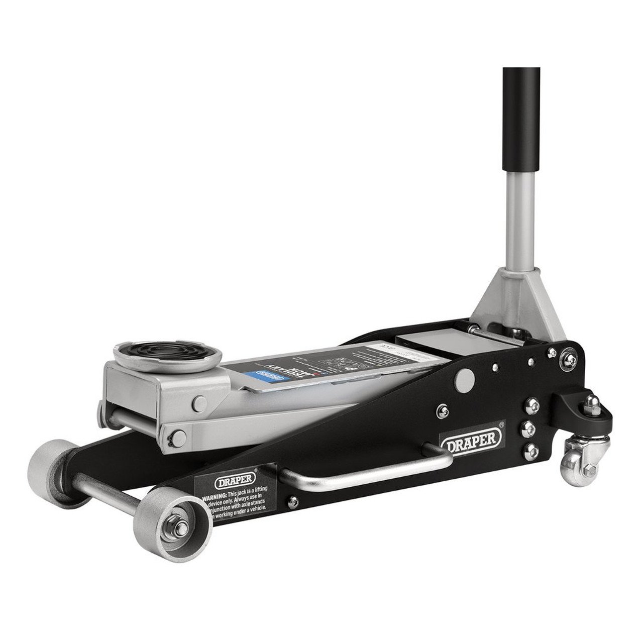 Draper 2.5T Aluminium and Steel Racing Trolley Jack