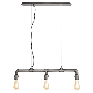 Endon Pipe 3 Light Pendant Fitting 