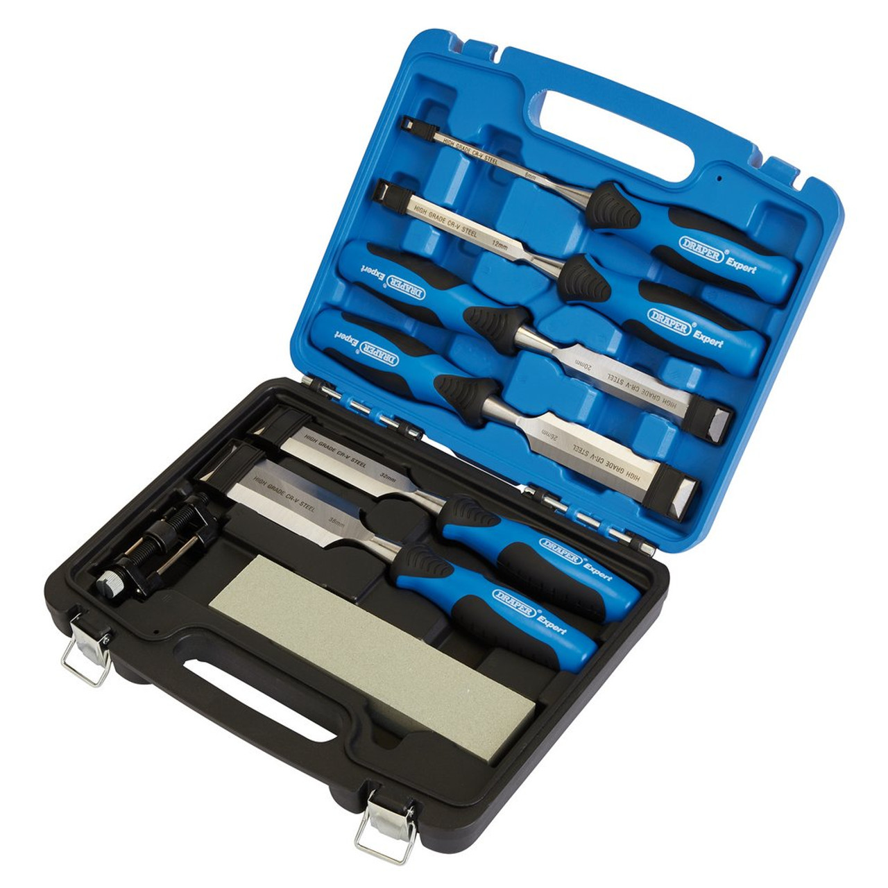 Draper  Draper Expert Soft Grip Wood Chisel Kit 140mm (8 Piece)