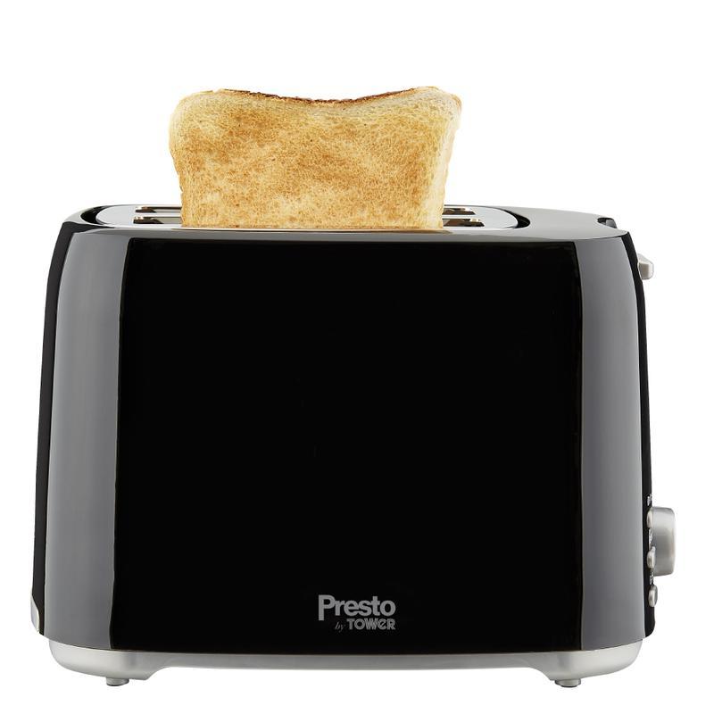 Tower Presto 2 Slice Toaster in Black