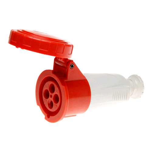 Gewiss 16a 415V 3P + E Inline Socket IP44