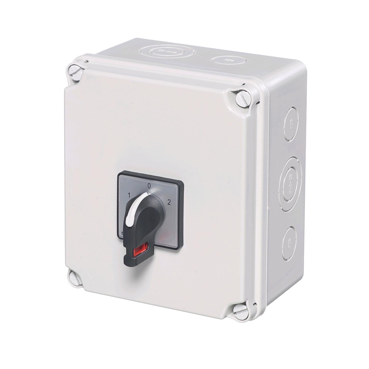 Europa 25A 2 Pole Changeover Switch 