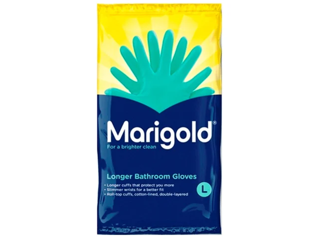  Marigold Bathroom Longer Gloves Medium Green