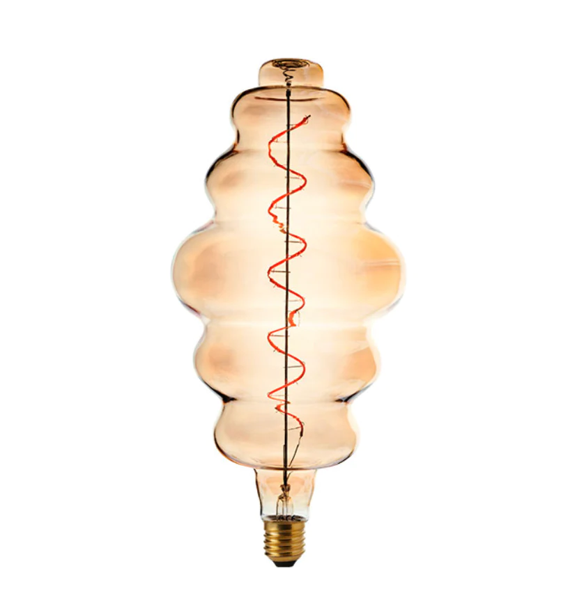Bell 4W LED Filament Dimmable Tower Bubble - Amber, ES, 2200K CRI>90 