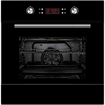 Statesman BSM60BL Built In Multifunction Single Oven Black 70 litres A Rated 