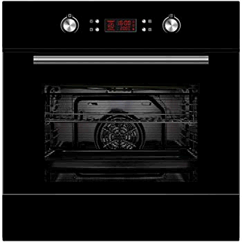 Statesman BSM60BL Built In Multifunction Electric Single Oven Black 70 litres