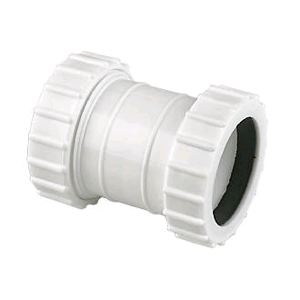 FloPlast Unicom Comp Waste 32mm Straight Coupler 