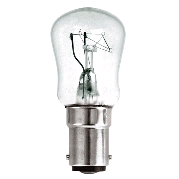 Lamp Appliance 15w SBC Clear BA15D