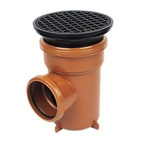 Underground Bottle Gully Circular Grid Terracotta D510 SOIL 