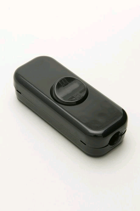 Jeani In Line Switch 10A DP Black
