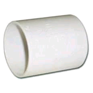 FloPlast Wastepipe Coupler 50mm White Solvent Weld 