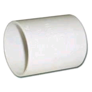 FloPlast Wastepipe Coupler 50mm White Solvent Weld
