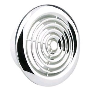 Manrose 4" Circular Ceiling Grill Chrome 