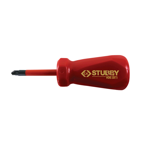 CK Stubby VDE Slim PZ Screwdriver 