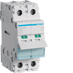 Hager 100A 2P Main Switch 