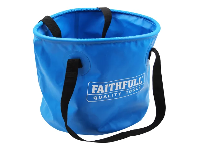 Faithfull Gallon 20 Litre Waterproof Collapsible Bucket