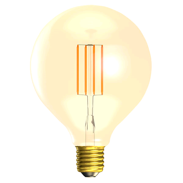 Bell Vintage 125mm 4w ES LED Globe 80 Amber 2000K