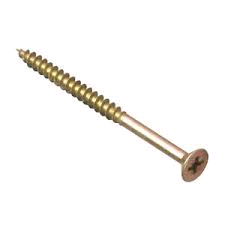 Forgefix M/P Screw 5 x 70mm (Pack) Zinc Yellow Passivated 