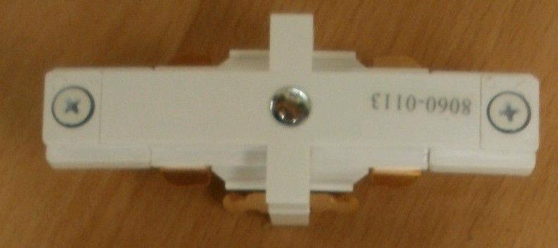 JCC Mainline Track Straight Connector White