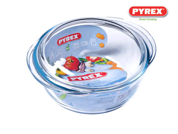 Pyrex Round Casserole Dish 1.6ltr 204A000/6143