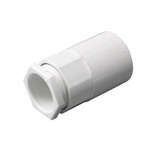 Falcon Conduit Female Adaptor 20mm White 