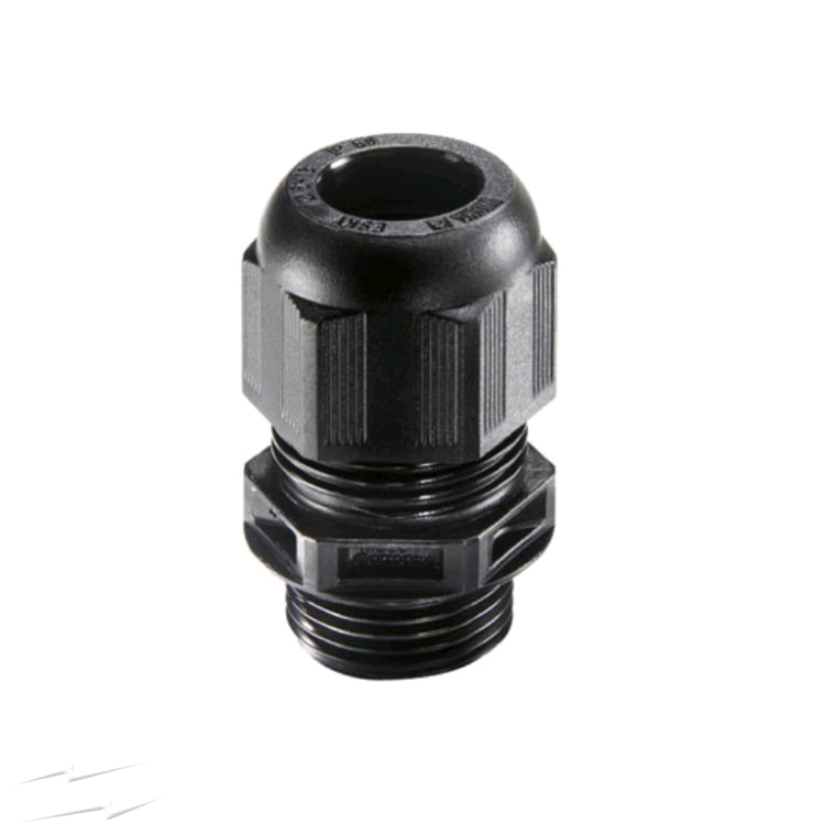 Niglon Domed 25mm Compression Glands Black