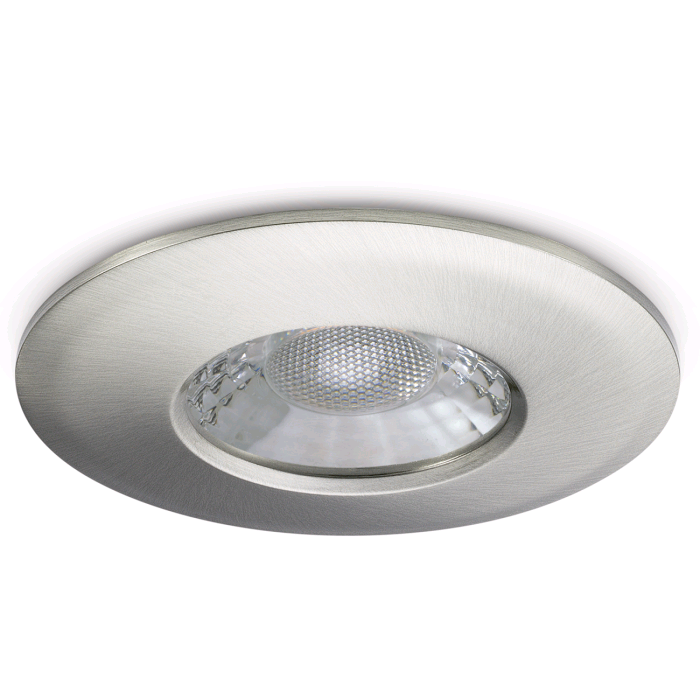 JCC Firerated LV Downlight Brushed Nickel 