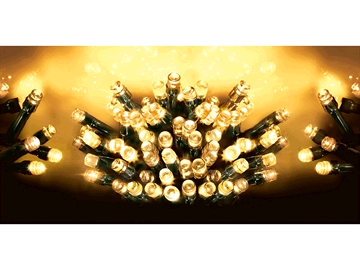 Premier 200 Superbright Multi Action LED GOLDEN Lights Indoor/Outdoor 
