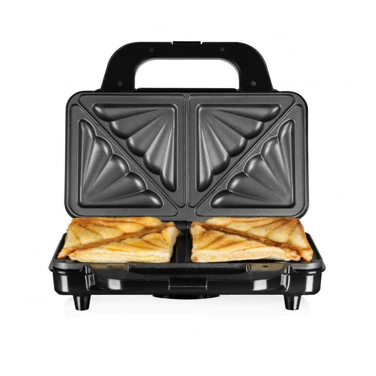 Tower 2 Slice Deep Fill Sandwich Maker/Toaster Black 